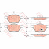 TRW Cotec Brake Pad Set Rear GDB1200