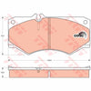 TRW Cotec Brake Pad Set Front GDB317