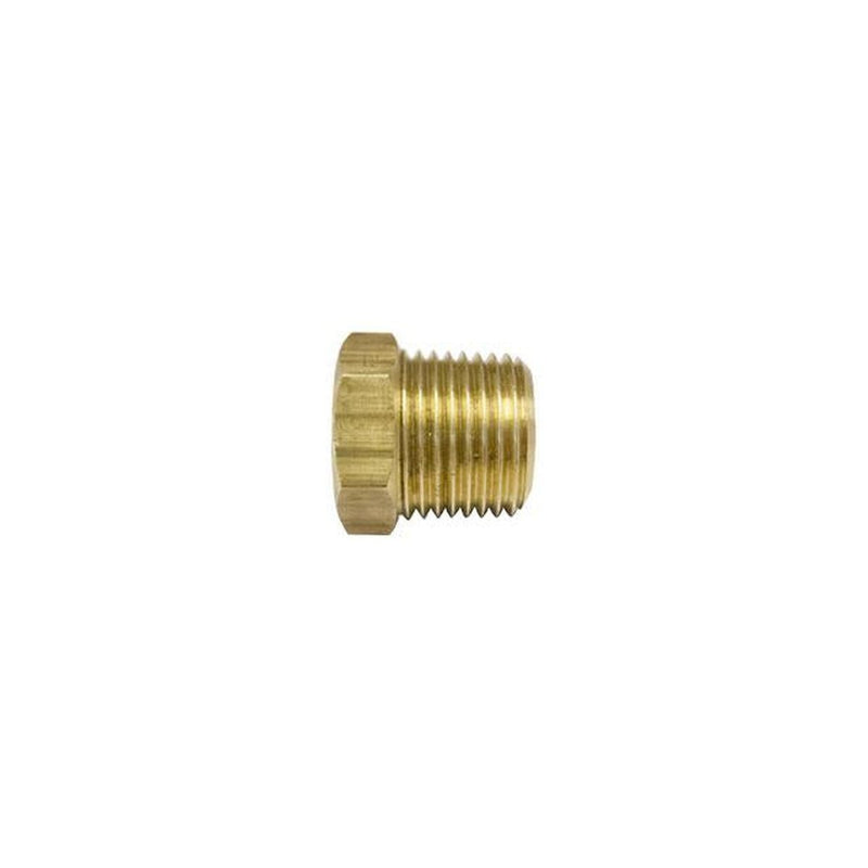 TubeFit Reducing Bush Brass 1/2" Bspt M x 1/4" BSP F