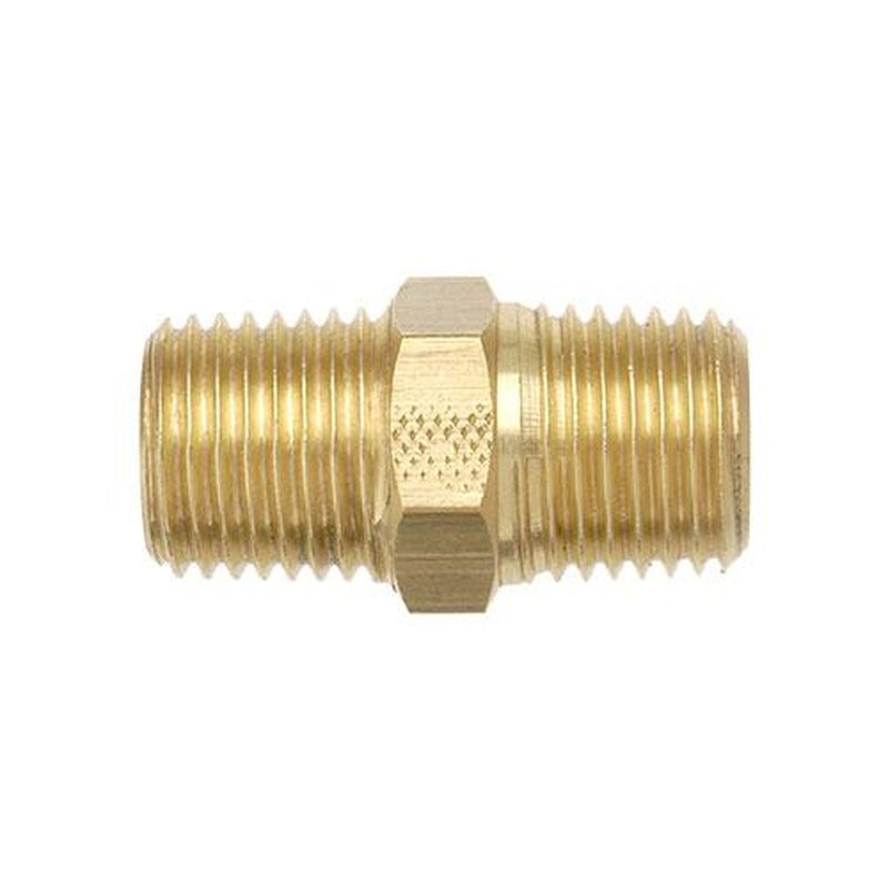 TubeFit Hexagon Joiner Brass 1/2" Bspt M 01027-08
