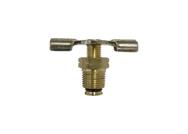 TubeFit Drain Cock Brass 1/4" 3500kPa 043030 04