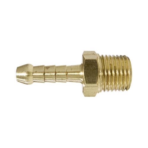 TubeFit Barb Fitting Brass 5/16" Bspt x 3/8" Hose