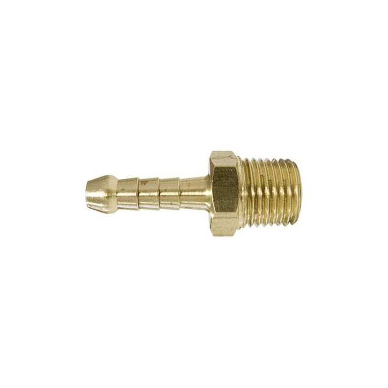 TubeFit Barb Fitting Brass 1/4" Bspt x 5/16" Hose 06003