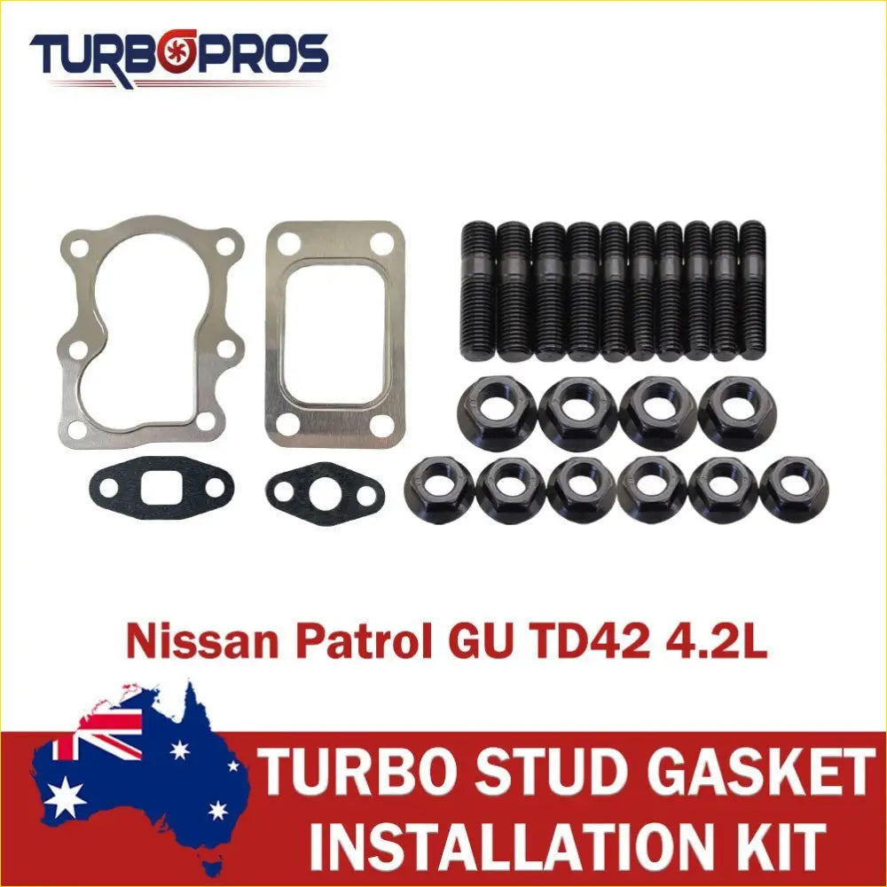 Turbo Installation Stud & Gasket Kit for Nissan Patrol GU TD42 4.2L - Performance