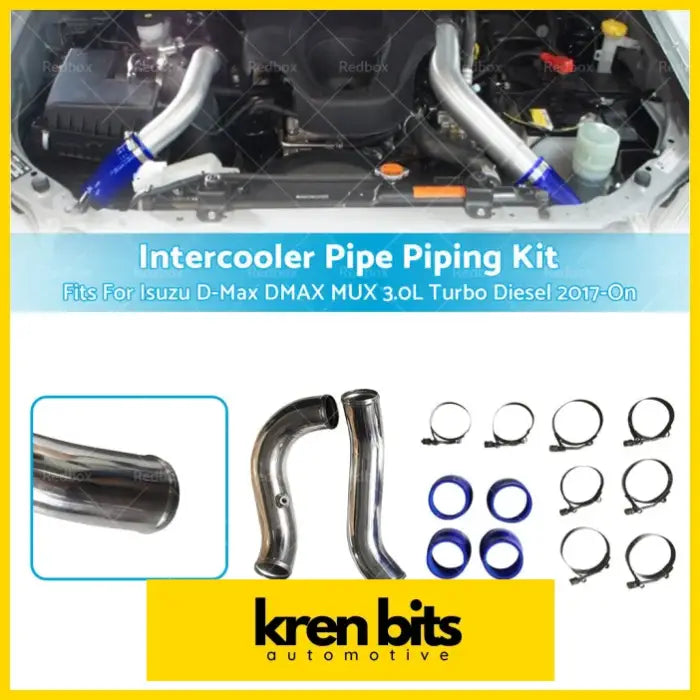 TURBO INTERCOOLER PIPING KIT PIPE HOSE FOR ISUZU D-MAX DMAX or MUX - Air & Fuel Delivery>Turbos Parts