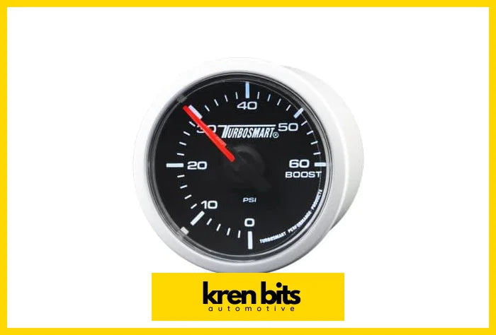 Turbosmart Boost Gauge - Electric 0-60 Psi (Boost Only)