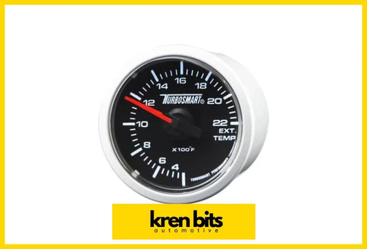 Turbosmart Egt (Exhaust Gas Temperature) Gauge Electric 400-2200°F