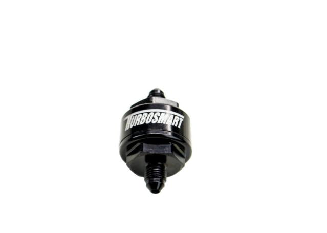 Turbosmart Billet Turbo Oil Feed Filter 44m -4 AN (Black)