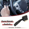 Black plastic turn signal switch with hazard and low beam symbols for toyota tacoma 1998-2000