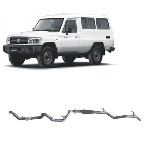Redback Extreme Duty Exhaust 3in Dump Pipe Back (No Cat