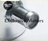 Shiny metallic universal bov t-pipe with polished chrome finish and bolted connections for blow off valve setup