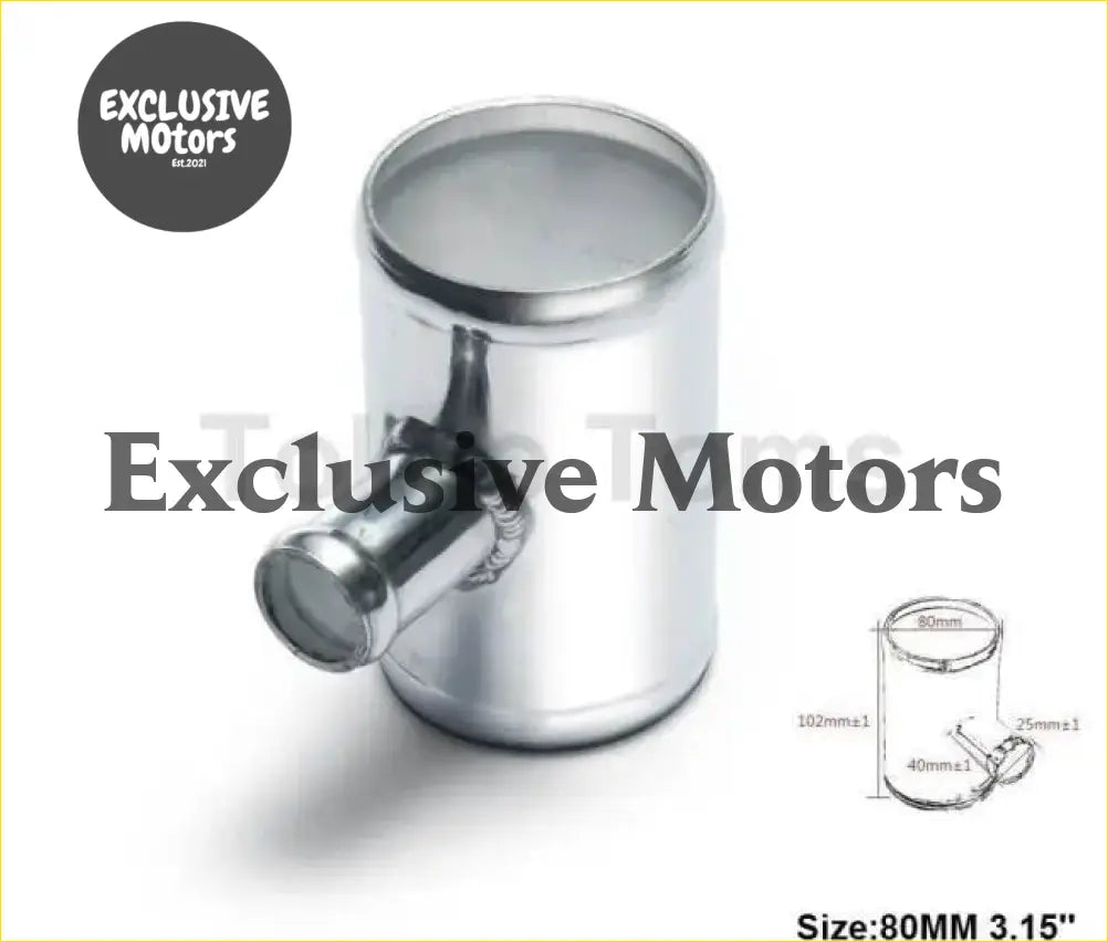 Universal Bov T-Pipe 80Mm 3.15’’ Outlet 25Mm Blow Off Valve T Joint - Turbo & Performance
