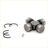Silver universal joint kit with black rubber seals and metal retaining rings for nissan datsun 510 bluebird sss 1968-1973