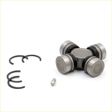 Silver universal joint kit with black rubber seals and metal retaining rings for nissan datsun 510 bluebird sss 1968-1973