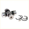 Silver universal joint with black rubber seals and metal retaining rings for nissan datsun 620 ute 1972-1979