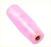 Pink cylindrical welding torch tip with metallic threaded end for universal koyo gear knobs product use