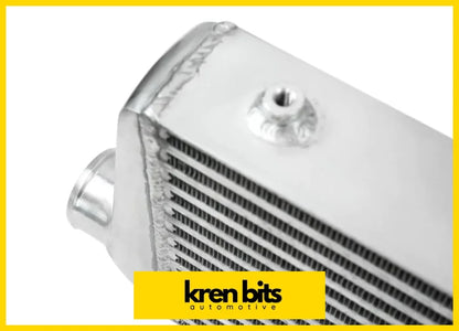 Universal Performance Intercooler [Bar & Plate] - 550 x 230 x 65 Polished