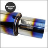 Universal Stainless Steel Exhaust Muffler - 63mm