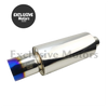 Universal Stainless Steel Muffler Tail Pipe - 76mm