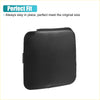 Unpainted black 4wd front right bumper tow hook cap with rounded edges for Toyota ute offroad use 2010-2023