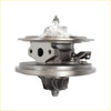 Silver metallic billet turbo cartridge with turbine housing and compressor wheel for ford transit 2.2l rwd
