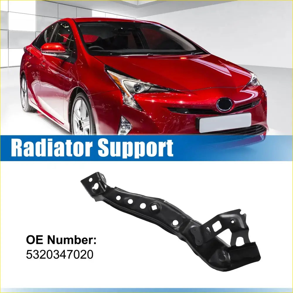 Upper Radiator Support Bracket for Toyota Prius (2010-2015) Black - Cooling