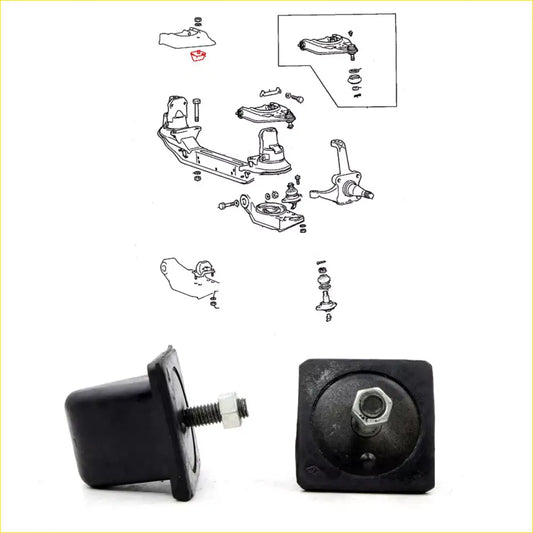 Upper Spring Bumper Set for Mitsubishi Triton L200 Strada 1986-2006 - Parts & Accessories