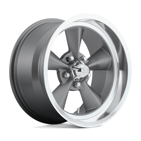 US Mag Standard U102 15x8 5x114.3 +1mm Matte Gunmetal