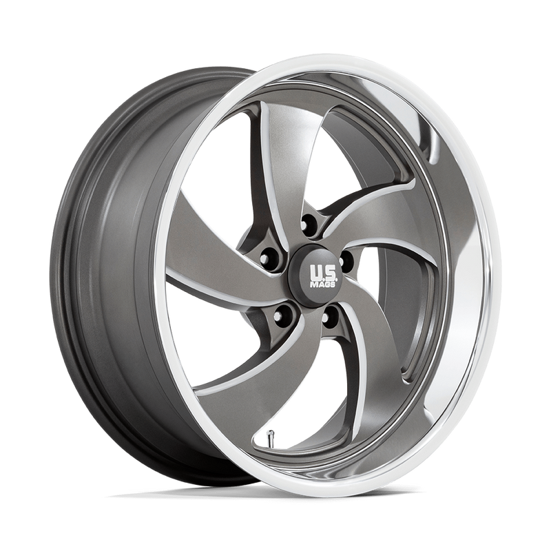 US Mag Desperado U133 Anthracite Milled Diamond Cut