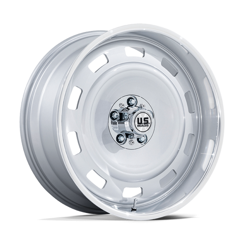 US Mag Scottsdale UC143 20x8.5 5x127 +1mm Silver Diamond