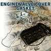 Black rubber valve cover gasket with contoured shape for toyota 4runner 2400cc 3000cc engines 1984-1988