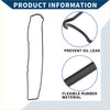 Black flexible rubber valve cover gasket for toyota crown majesta 1999-2007 to prevent oil leaks