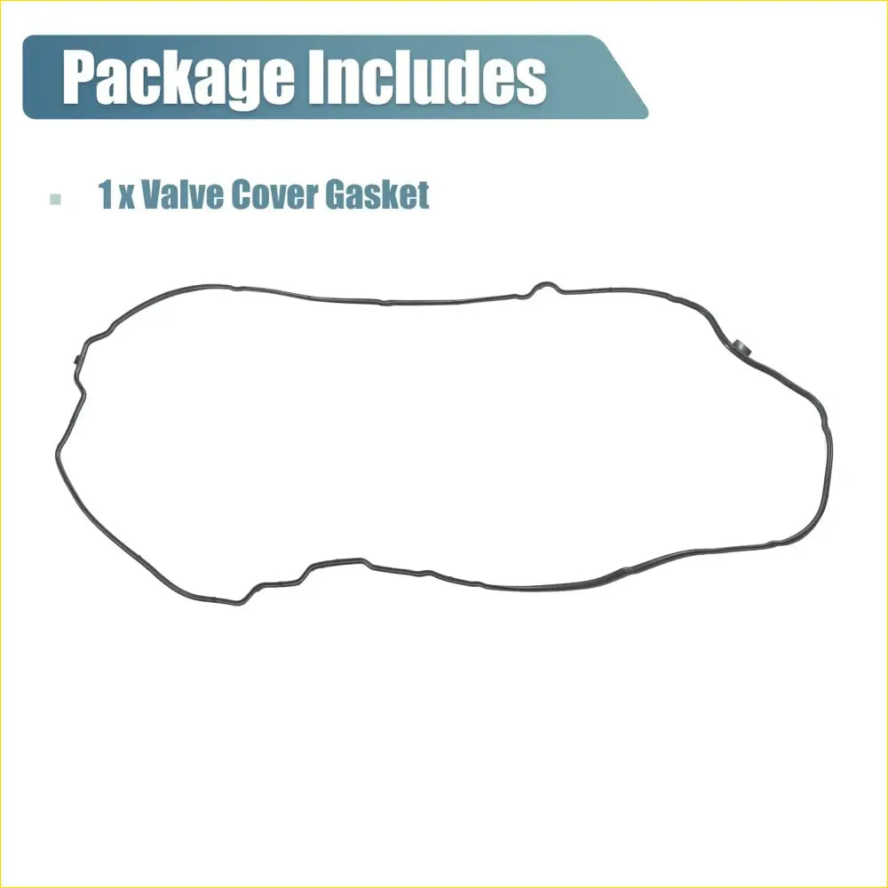Valve Cover Gasket for Toyota Land Cruiser 4.5L M/T Rubber Black - Gaskets