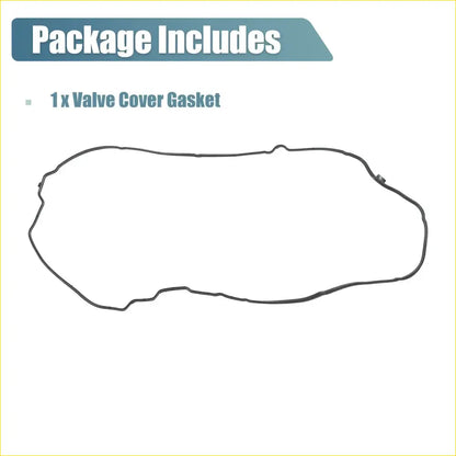 Valve Cover Gasket for Toyota Land Cruiser 4.5L M/T Rubber Black - Gaskets