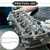 Silver metallic engine cylinder head with valve springs and bolts for toyota landcruiser kdj90 3.0td d4d gasket