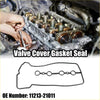 Black rubber valve cover gasket seal with circular cutouts oe 11213-21011 for toyota prius scion xb 2001-2009