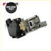 Black and metallic gray fuel injector valve with gold electrical connector for Nissan NP300 Navara Pathfinder 2002-2021