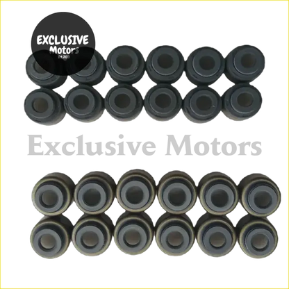 Valve Stem Oil Seals x 24 for Toyota Crown 1GGE
