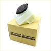 Translucent plastic brake fluid reservoir with black cap for vane pump oil reservoir fit for toyota hilux 2015-2020
