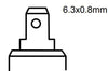 VDO Temperature Sender M14x1.5 100deg C 29mm Long