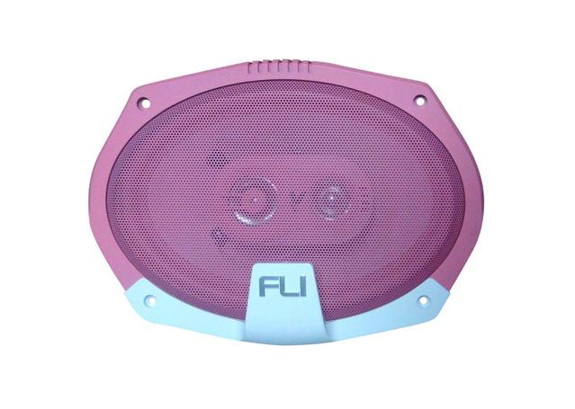 Vibe Audio FLI Pink 6 x 9 in. 3-Way 375W 125W RMS Peak
