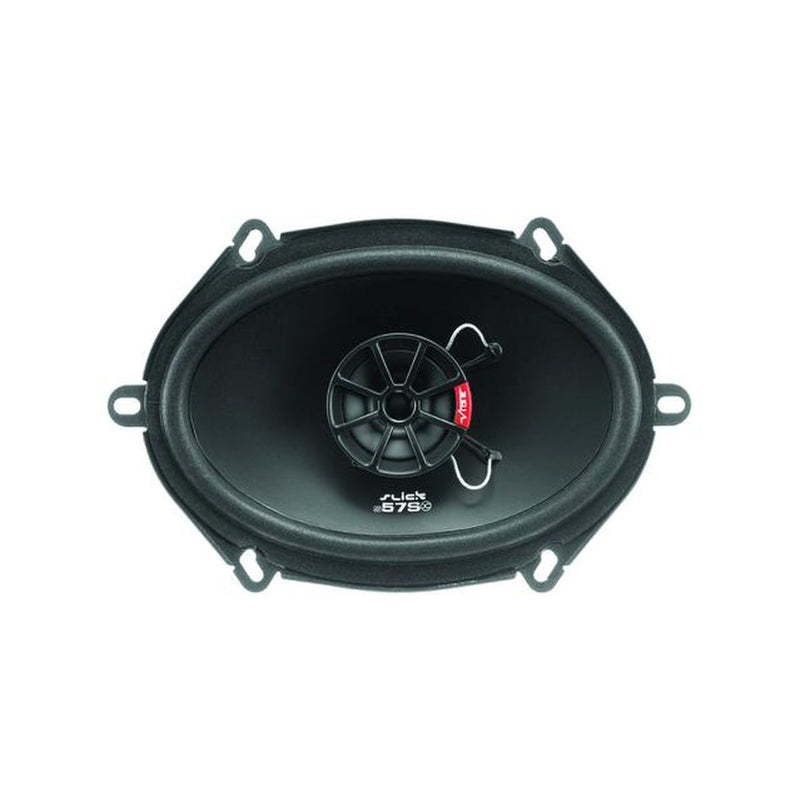 Vibe Audio Slick 5.25 x 7.5 in. 2-Way Co-Axial 240W Peak