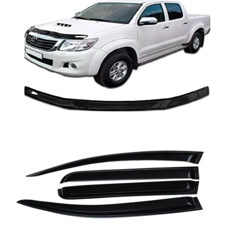 Toyota Hilux Vigo Weathershields Bonnet Guard (2005-2012)