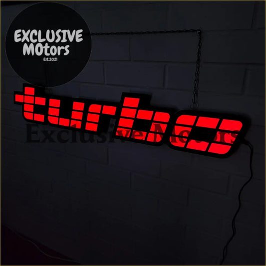 VL Turbo Badge LED Sign for Holden Commodore (1986-1988) - & Performance