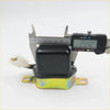 Black rectangular voltage regulator with metallic base and wiring for Nissan Datsun Fairlady 280Z 240Z 260Z 120Y B210