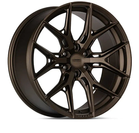Vossen HF6-4 18x9 / 6x139.7 / ET0 / Super Deep / 106.1 CB - Terra Bronze Wheel (image 2)
