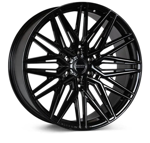 Vossen HF6-5 20x9.5 / 6x135 / ET15 / Deep Face / 87.1 - Gloss Black Wheel (image 2)