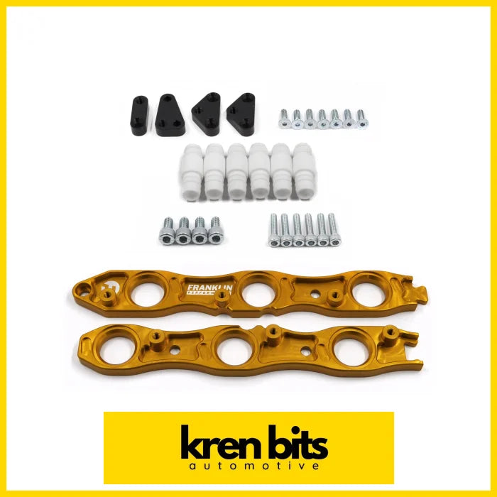 Vr38 Coil Conversion Kit For Nissan Rb Engines Gold / Neo Bracket Set Only