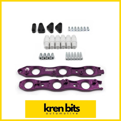 Vr38 Coil Conversion Kit For Nissan Rb Engines Purple / Neo Bracket Set Only