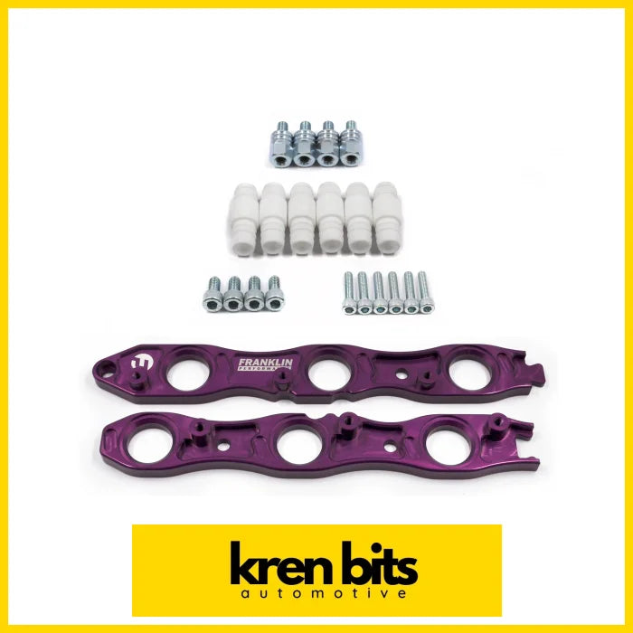 Vr38 Coil Conversion Kit For Nissan Rb Engines Purple / Non Neo Bracket Set Only